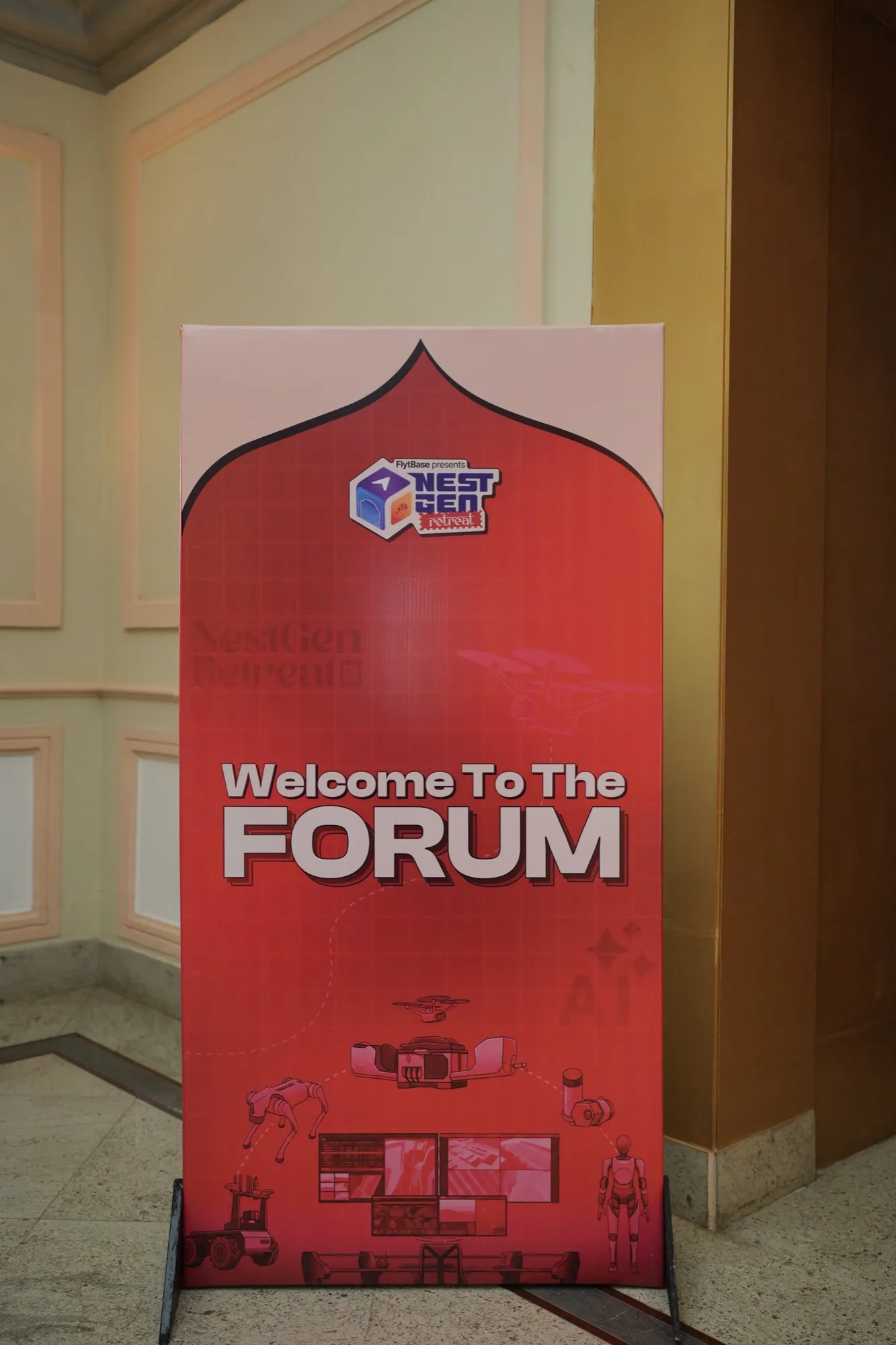 A red banner reading Welcome to the Forum